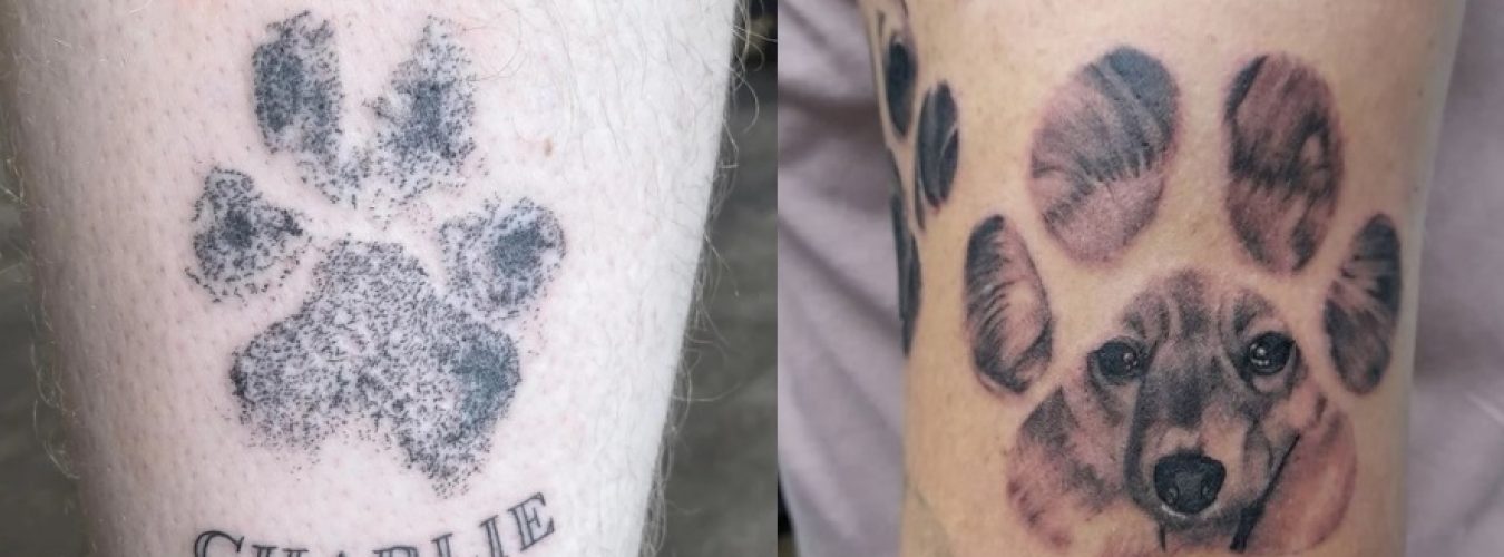 Ces personnes ont rendu spécial le tatouage de la patte de leur chien:  voici quelques idées 